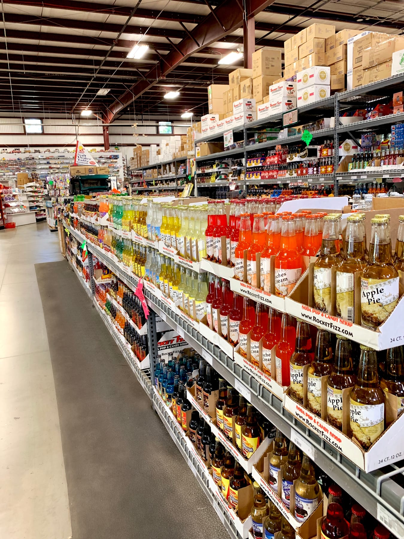 Candy-store interior at B.A. Sweetie Candy Company in Cleveland, Ohio