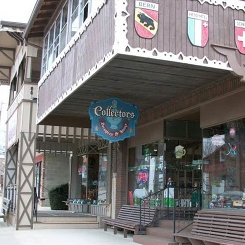 Storefront of Collectors Decanters & Steins in Sugarcreek, Ohio