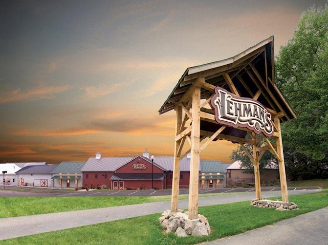 Exterior of Lehman’s in Kidron, Ohio