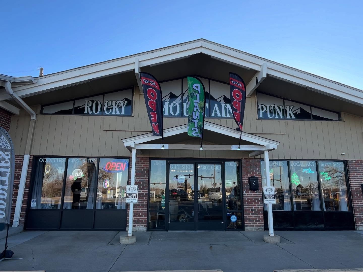 Exterior of Rocky Mountain Punk at its current 305 South Kipling Parkway location in Lakewood